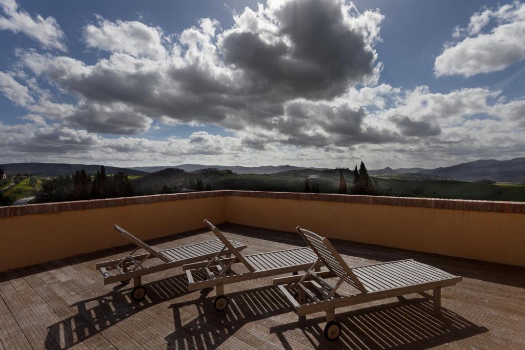 Vicarello Di Volterra Apartment Exterior foto